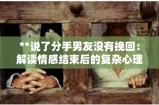 **说了分手男友没有挽回：解读情感结束后的复杂心理与现实**