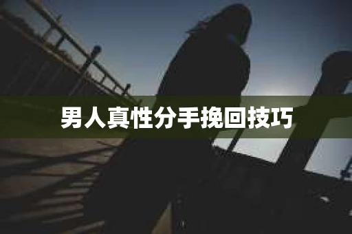 男人真性分手挽回技巧
