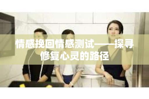 情感挽回情感测试——探寻修复心灵的路径