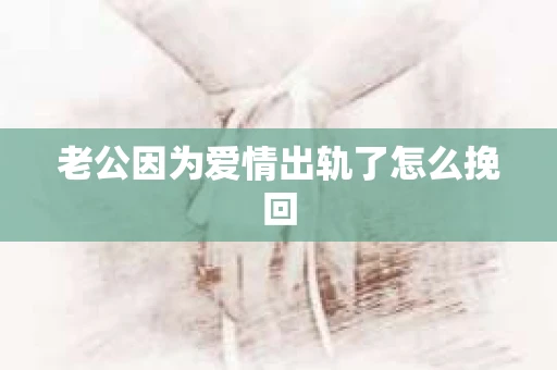 老公因为爱情出轨了怎么挽回