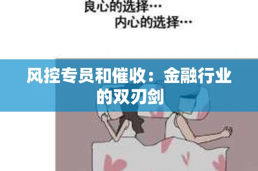风控专员和催收：金融行业的双刃剑