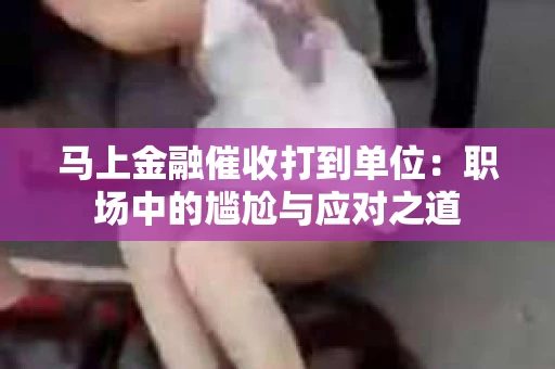 马上金融催收打到单位：职场中的尴尬与应对之道