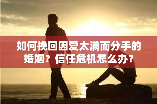 如何挽回因爱太满而分手的婚姻?信任危机怎么办? 如何挽回因爱太满而分手的婚姻?信任危机怎么办?