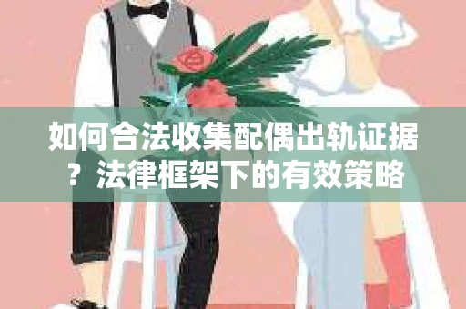 如何合法收集配偶出轨证据？法律框架下的有效策略