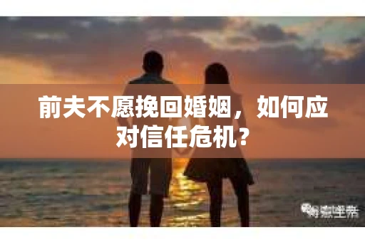 前夫不愿挽回婚姻，如何应对信任危机？