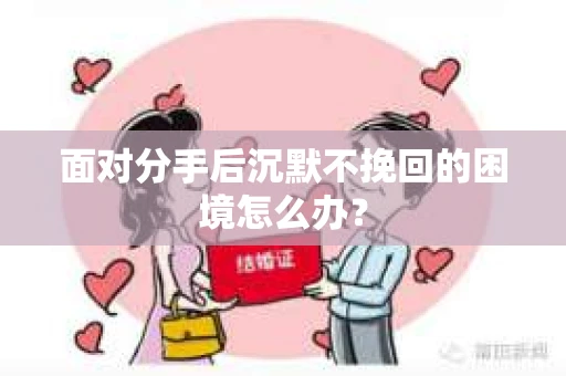 面对分手后沉默不挽回的困境怎么办？