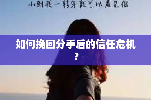 如何挽回分手后的信任危机？